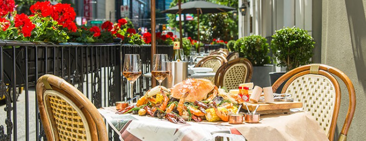 boulevard kitchen and oyster bar seafood tower