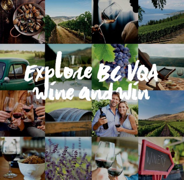 Wines of British Columbia Launch New Seasonal Campaign Explore BC VQA