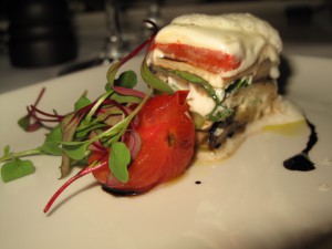 Classic Eggplant Parmesan with Mista Salad