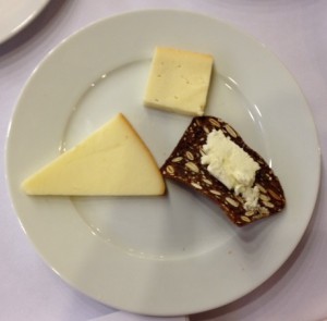 Canadian cheese plate