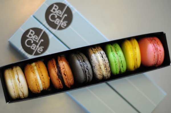 Bel Cafe macaron eight flavours