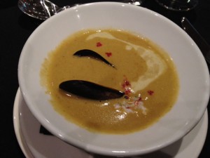 mussel bisque