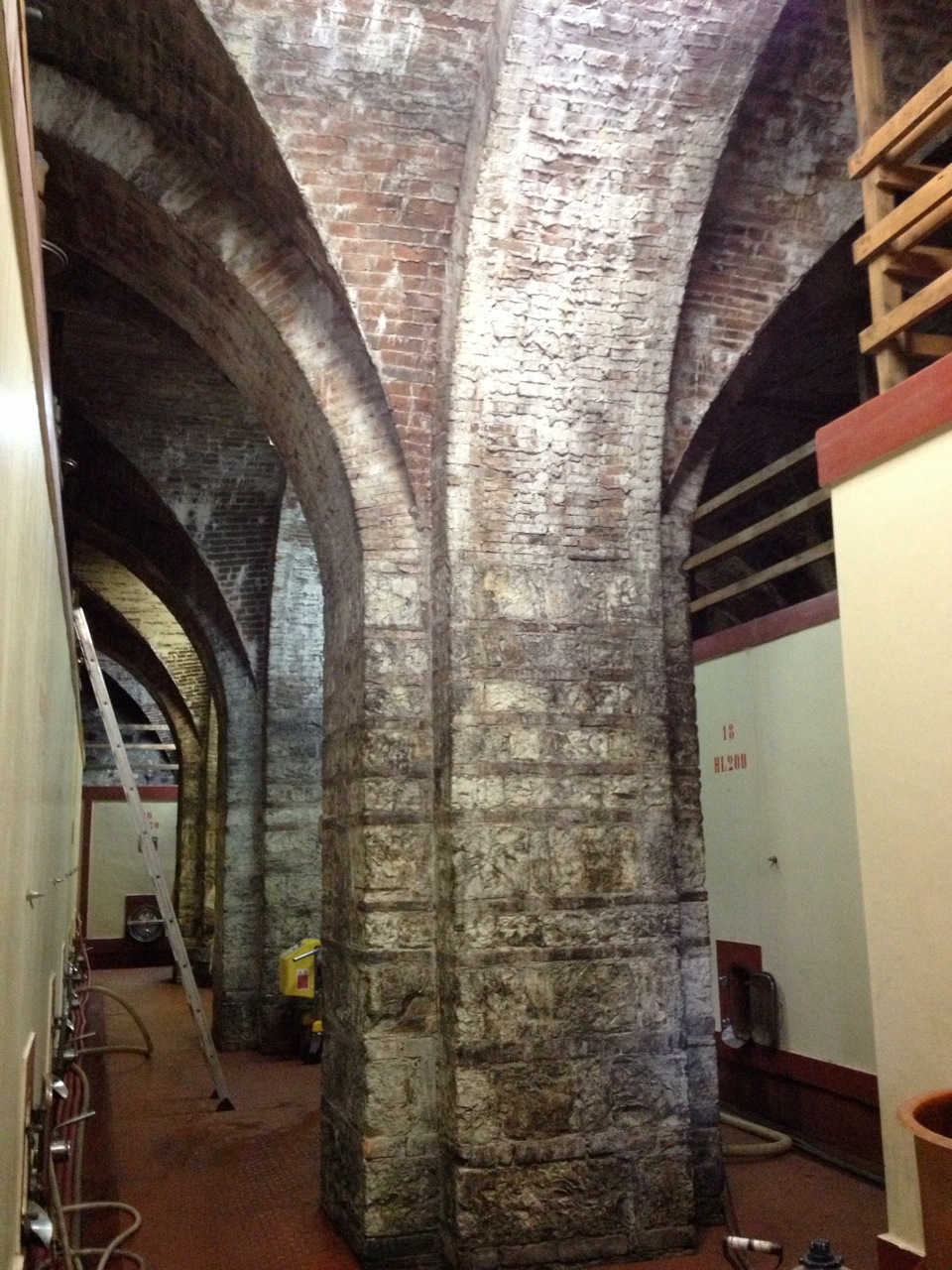 Tamburini inside the winery My VanCity