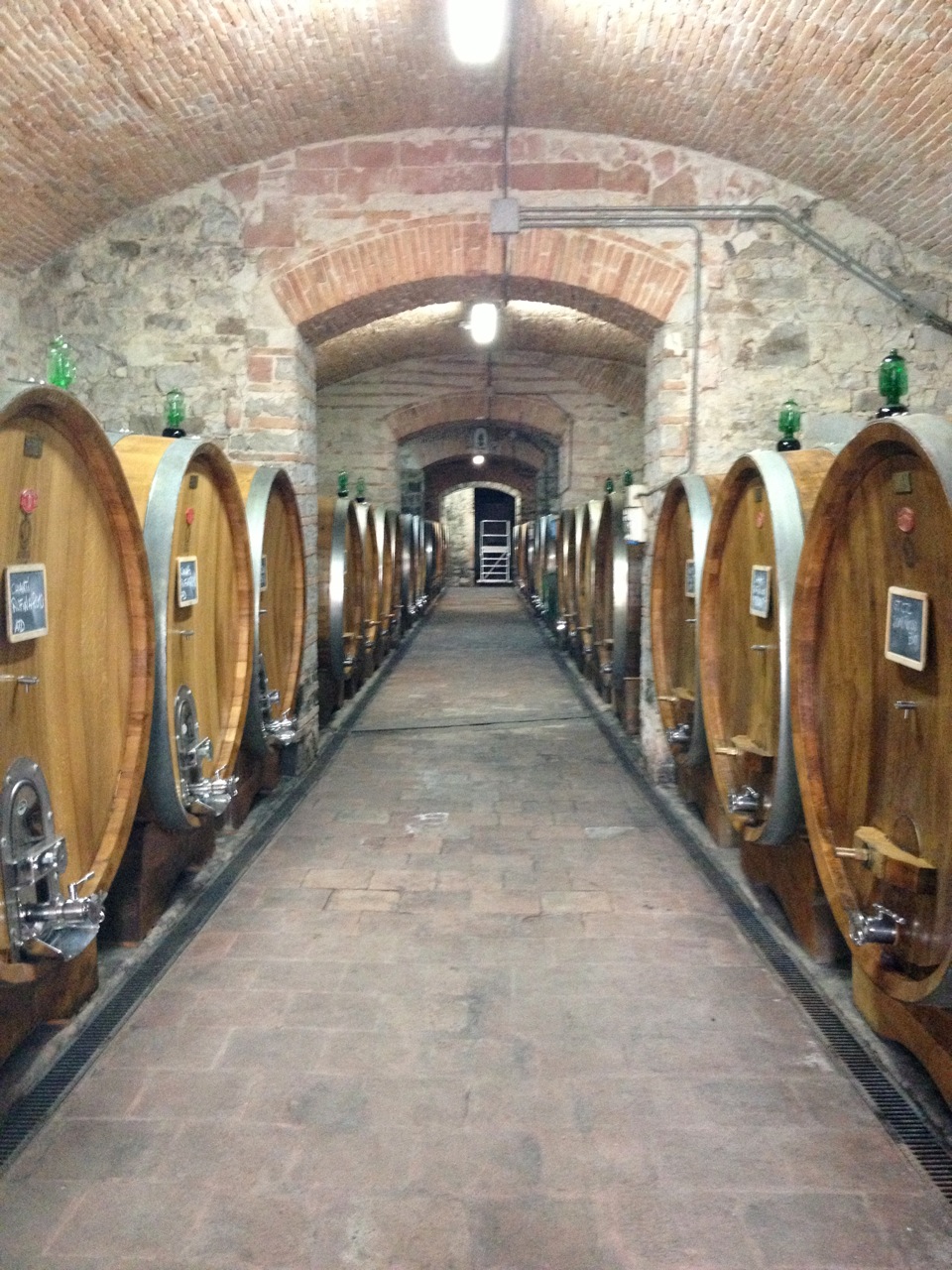 Tamburini wine cellars of Fattori di Grignano My VanCity