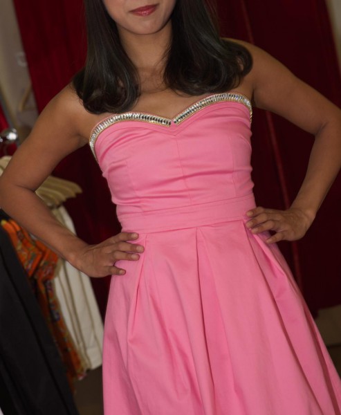 uwi pink dress