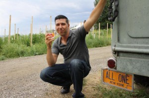 Gerry Jobe, consulting bartender at Kelowna's  Summerhill Pyramid Winery.