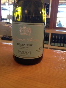 misconduct pinot noir