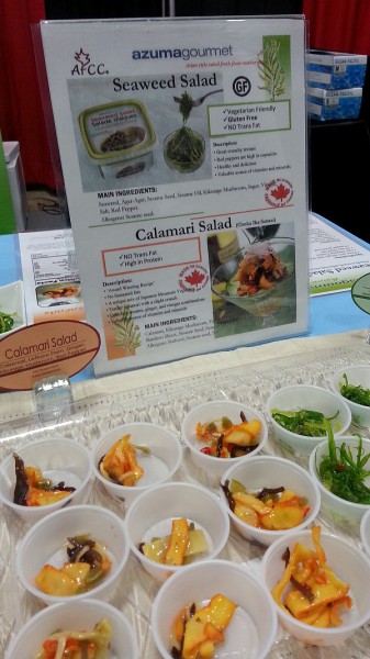 Azuma Gourmet Seaweed and Calamari Salads