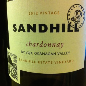 Sandhill 2012 Chardonnay