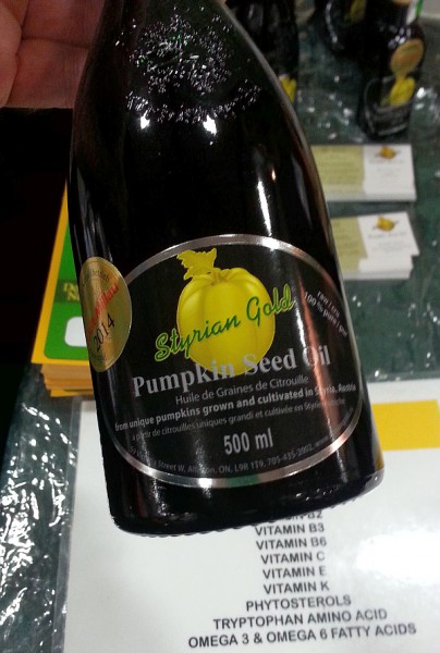 Styrian Gold Pumpkin seed oil