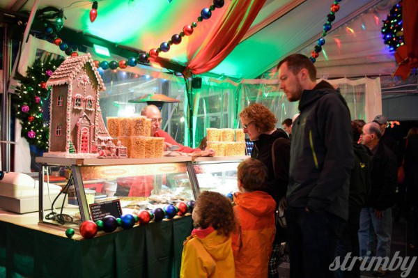 Yummy treats are available as you exit Fly Over Canada