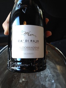 Ca' di Rajo Prosecco Supeiore Millesimato Extra Dry DOCG Valdobbiadene 2013 