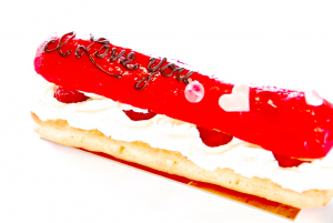 valentine eclair