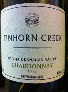 Tinhorn Creek 2012 Chardonnay