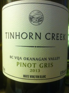 Tinhorn Creek 2013 Pinot Gris