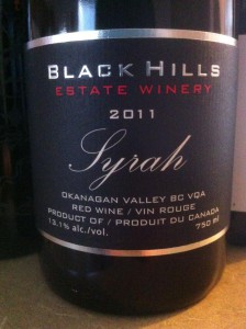 Black Hills 2011 Syrah