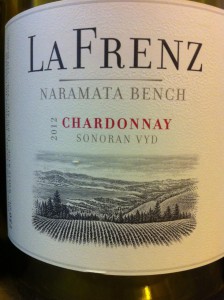 La Frenz 2012 Chardonnay