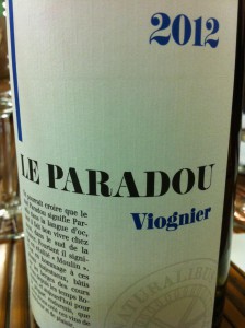 Le Paradou 2012 Viognier