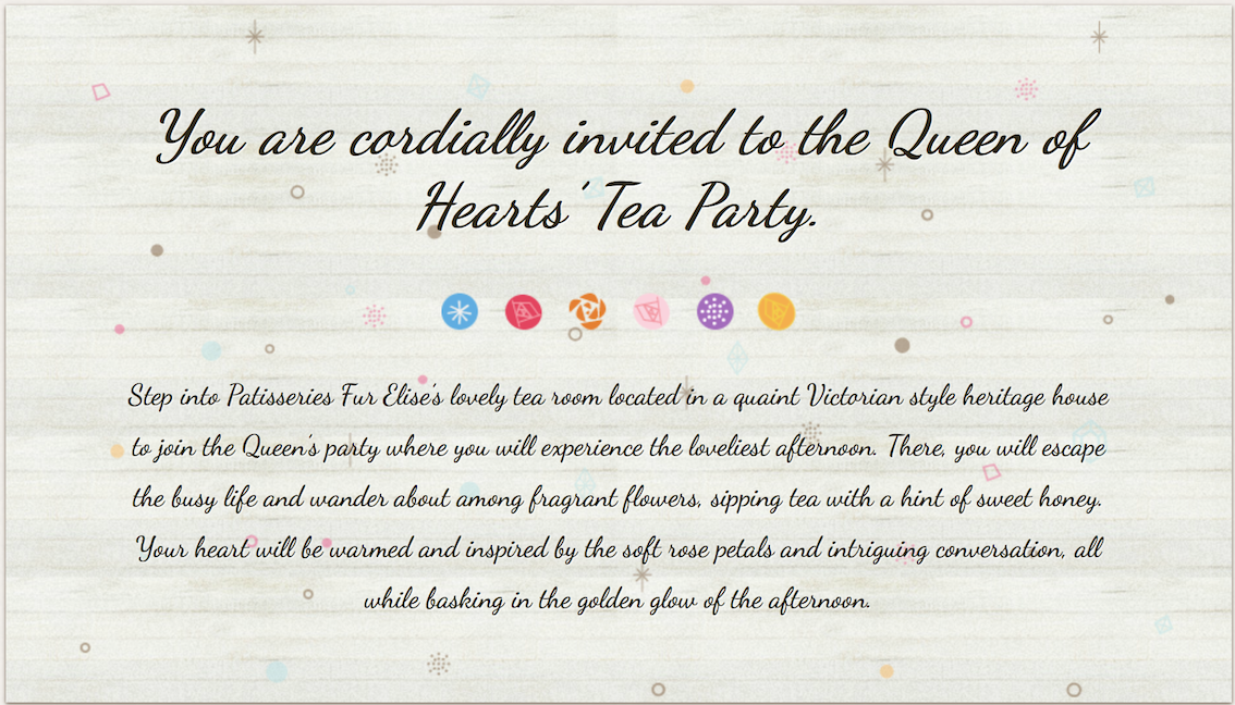 tea party invite