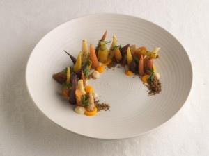 Roasted Parsnips and Carrots- Using only local ingredients.