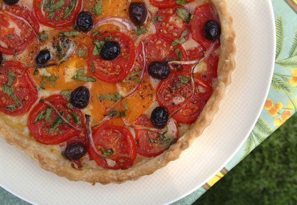 Provence tomato tart