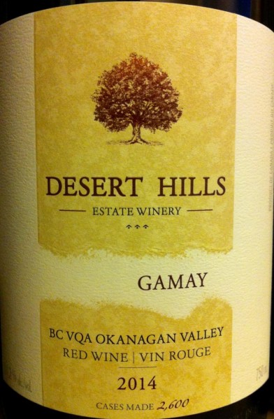 Desert Hills 2014 Gamay 2