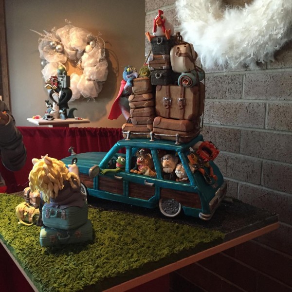 Gingerbread Display at the Laurel Point Inn