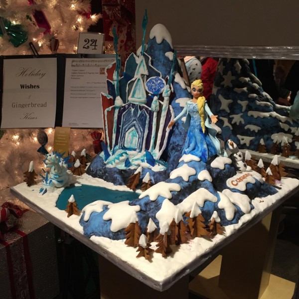 Gingerbread Display at the Laurel Point Inn