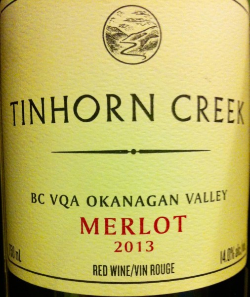 Tinhorn Creek 2013 Merlot 2