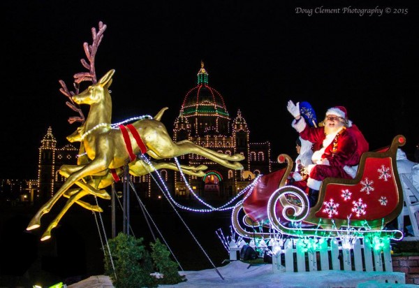 victoria santa parade