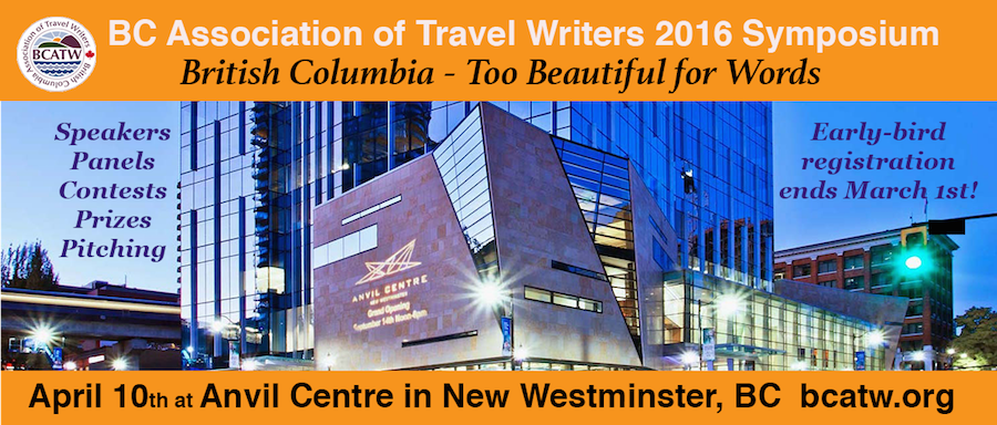 BCATW 2016 travel writers symposium