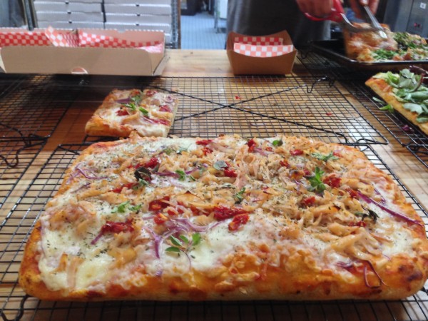 The Contadina Pizza from ZeroZero Pizzeria - photo by Cathy Browne