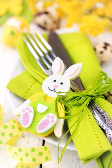 Easter table setting