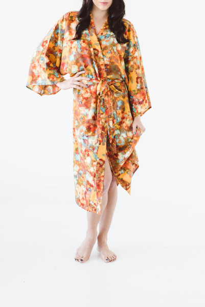 smash Orange Kimono $139