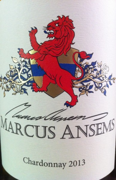 Marcus Ansem 2013 Chardonnay