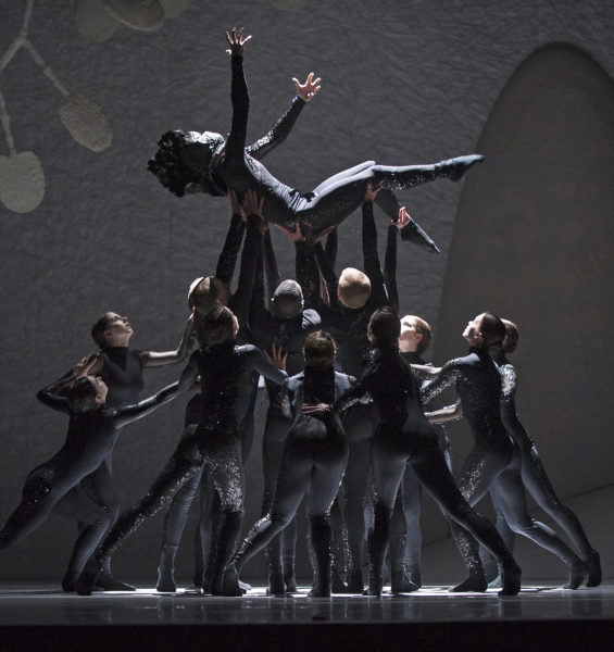 Artists of Ballet BC in RITE- Photo by Michael Slobodian
