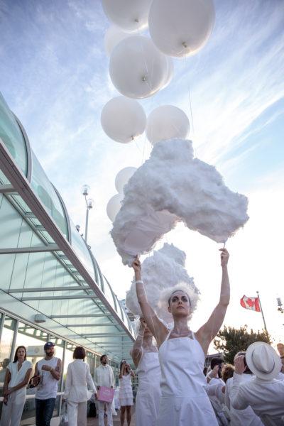 le diner en blanc 2015 - photo credit Charles Zuckerman