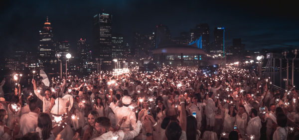 le diner en blanc 2015 - photo credit The Glass Eye