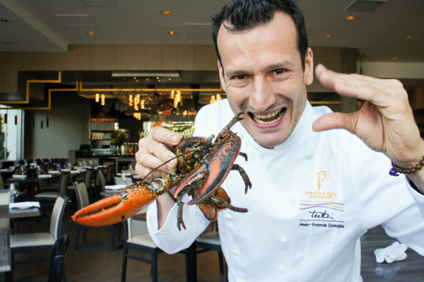 provence lobster with chef