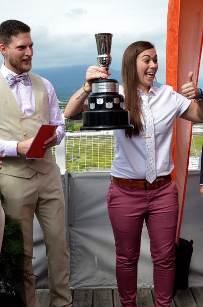 The winner! Kaitlyn Stewart, Royal Dinette - photo by Cathy Browne