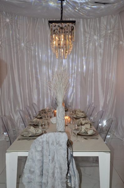 Elegance personified at Dinner by Design - photo by Cathy Browne