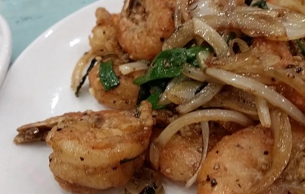 Pan Fried Prawns in Supreme Soy Sauce and Basil image by Karl 