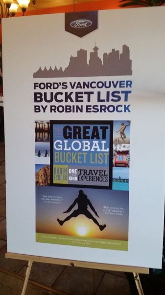 Ford Vancouver Bucket List with Robin Esrock